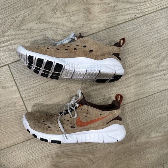 Nike Free Run Trail 5.0 Men’s Size 8.5 Dark Driftwood/Russet CW5814-200 - Picture 5 of 9